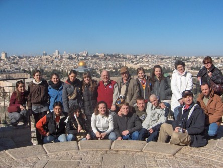 Giovani italiani in Israele, dicembre 2007
