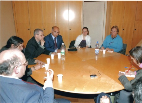 La delegazione israeliana incontra alcuni rappresentanti del governo di San Marino, 2007