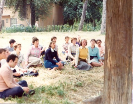 Membri del IOWC alla Terra Santa a Roma, 1976